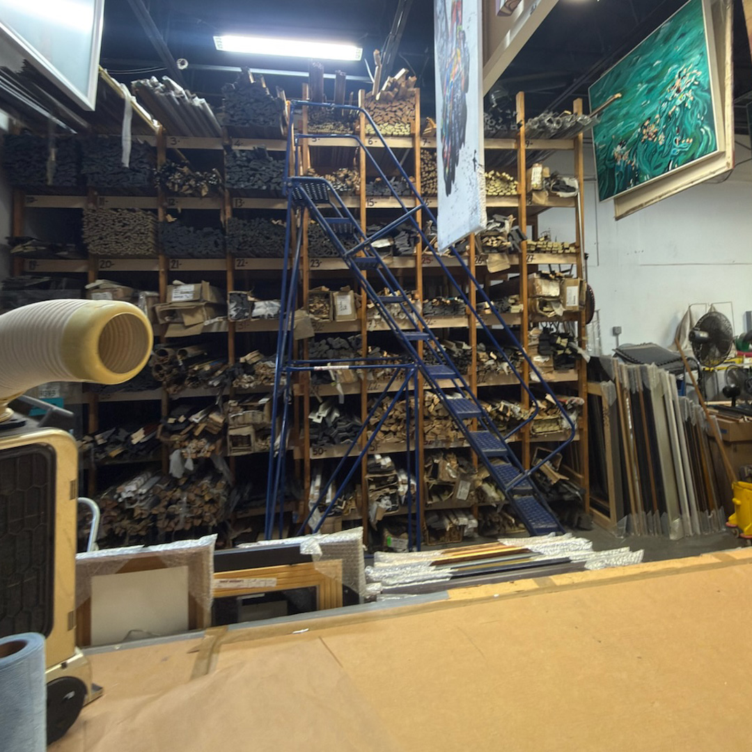 Shadow box framing at Picture Framing Warehouse in Pompano Beach
