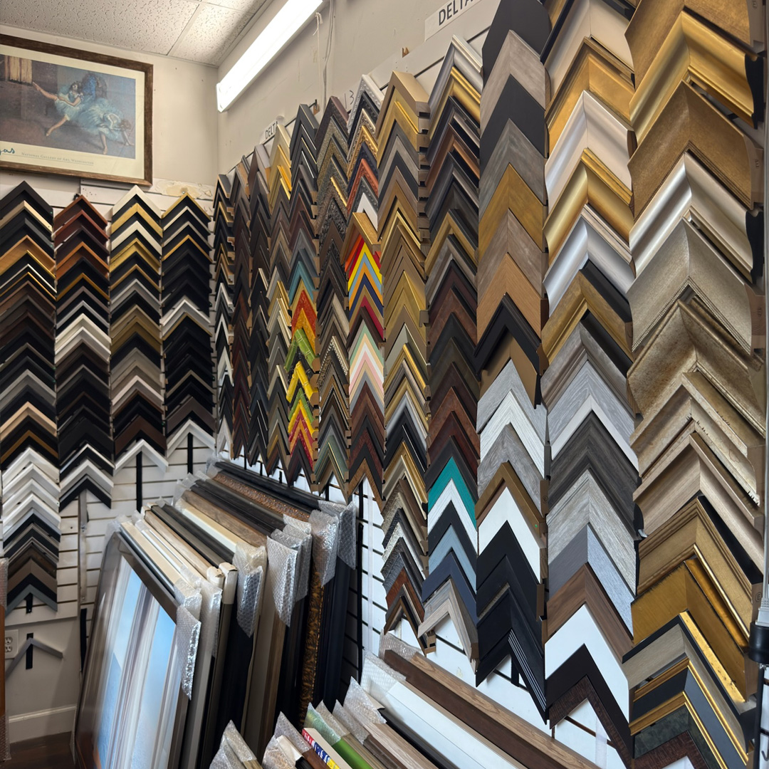 Custom Picture Framing at Picture Framing Warehouse in Pompano Beach